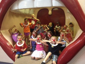 Children inside The Big Mouth